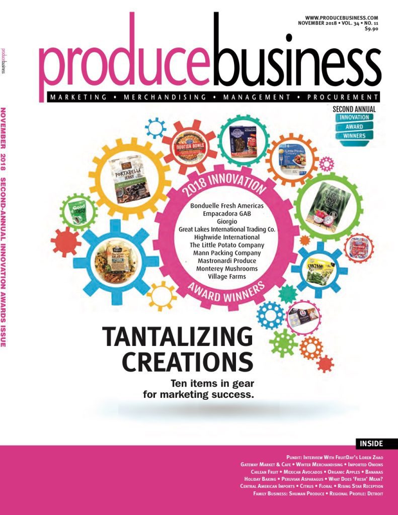 Produce Business November 2018 cover